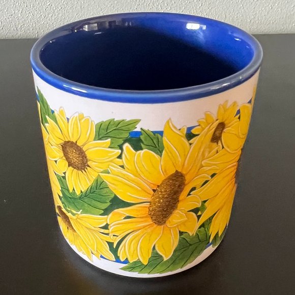 Vintage Potpourri Designs SUNNY DAYS Sunflower Mug ~ Artwork by Mimi Ruff 1996 - Picture 3 of 6